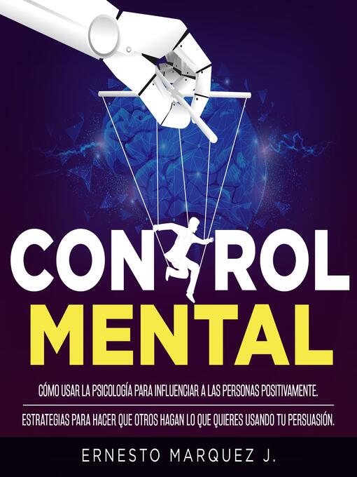 Title details for CONTROL MENTAL by ERNESTO MARQUEZ J. - Available